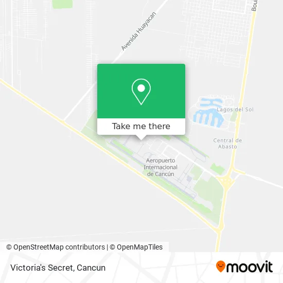 Victoria's Secret map