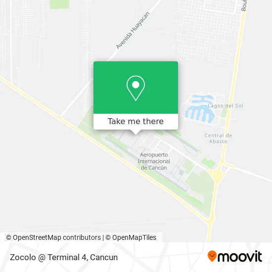 Mapa de Zocolo @ Terminal 4