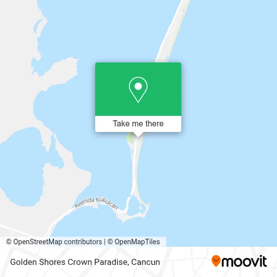 Golden Shores Crown Paradise map