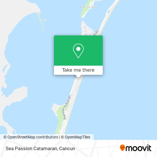 Mapa de Sea Passion Catamaran