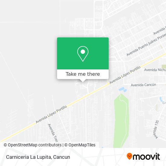 Carniceria La Lupita map