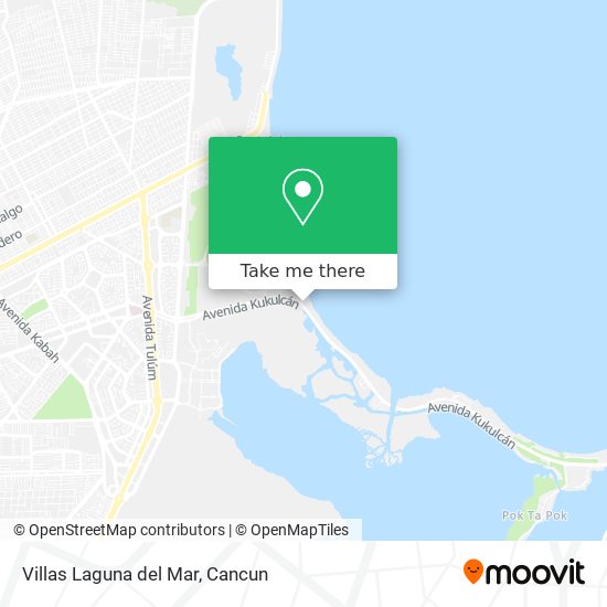Mapa de Villas Laguna del Mar