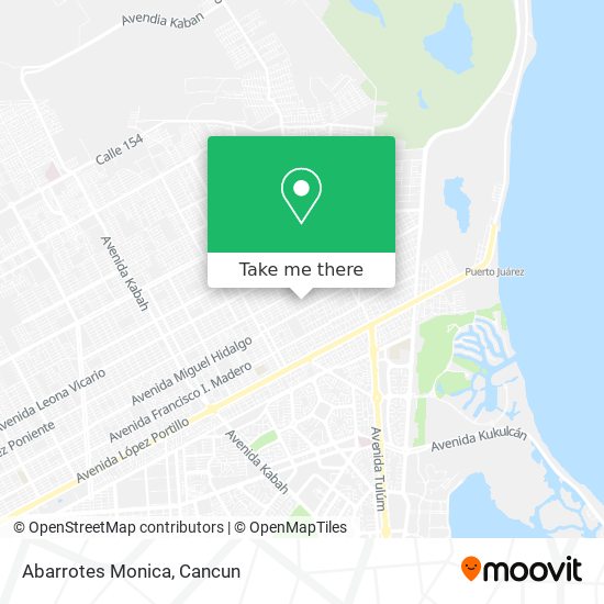 Mapa de Abarrotes Monica