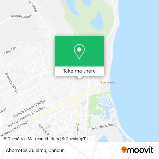 Mapa de Abarrotes Zuleima