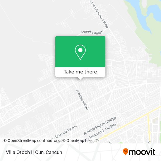 Mapa de Villa Otoch II Cun