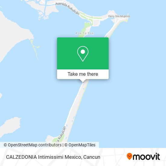 CALZEDONIA Intimissimi Mexico map