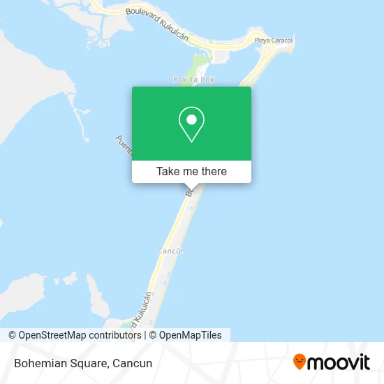 Bohemian Square map