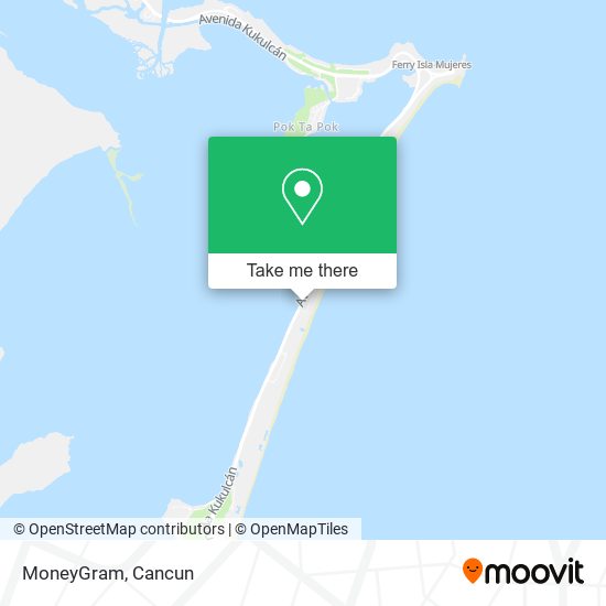 MoneyGram map