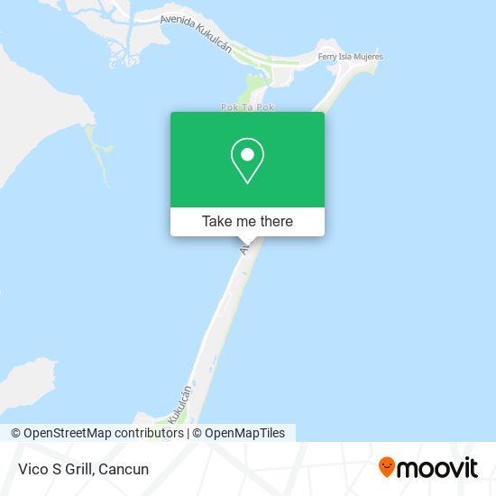 Mapa de Vico S Grill