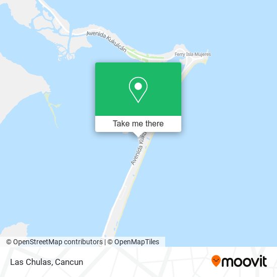Mapa de Las Chulas