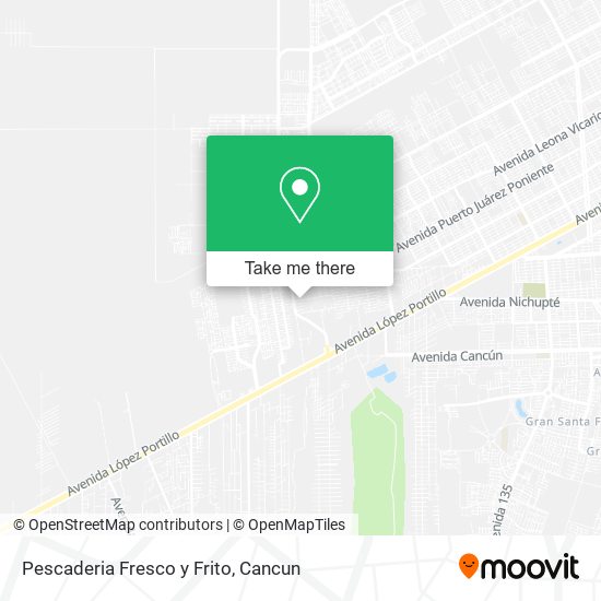 Mapa de Pescaderia Fresco y Frito