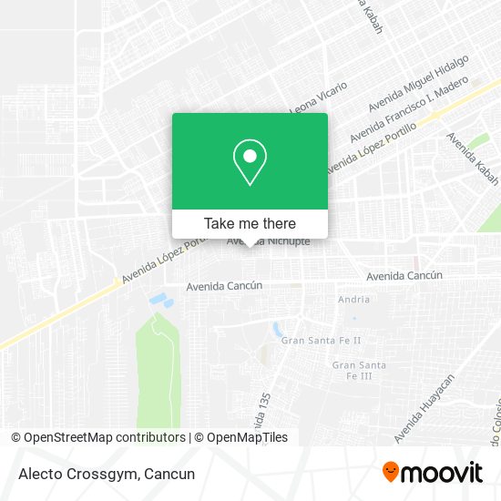 Mapa de Alecto Crossgym