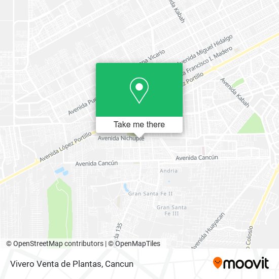 Vivero Venta de Plantas map