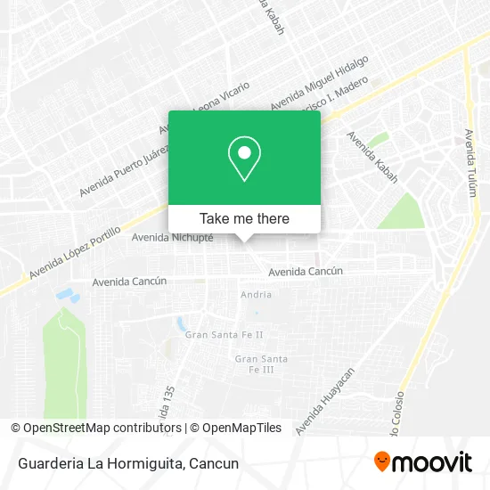Guarderia La Hormiguita map