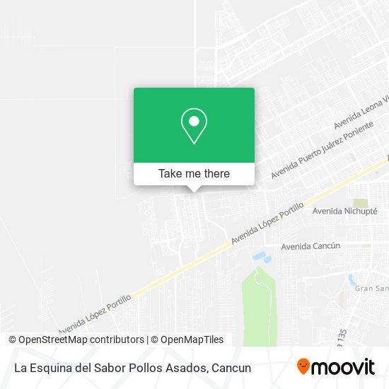 La Esquina del Sabor Pollos Asados map