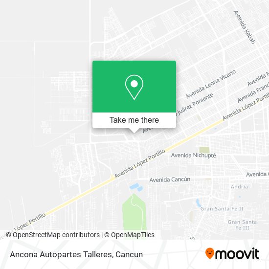 Ancona Autopartes Talleres map