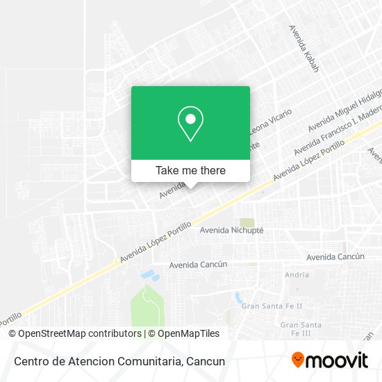 Centro de Atencion Comunitaria map