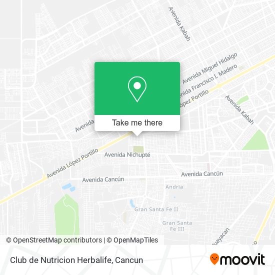 Club de Nutricion Herbalife map