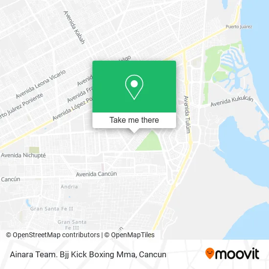 Ainara Team. Bjj Kick Boxing Mma map