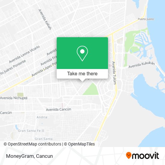 MoneyGram map