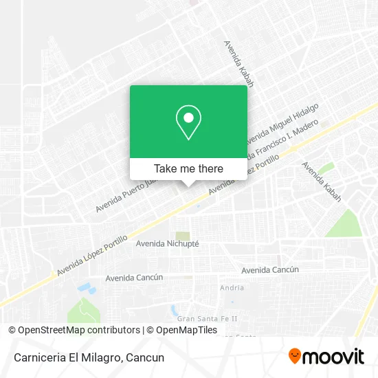 Carniceria El Milagro map