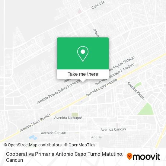 Cooperativa Primaria Antonio Caso Turno Matutino map