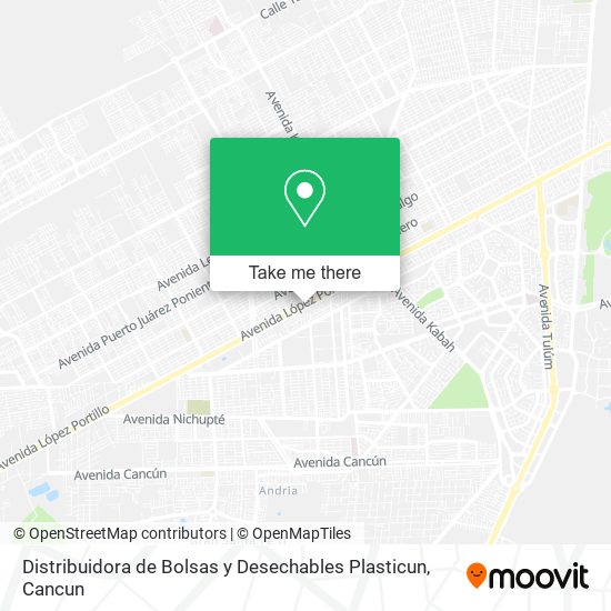 Distribuidora de Bolsas y Desechables Plasticun map