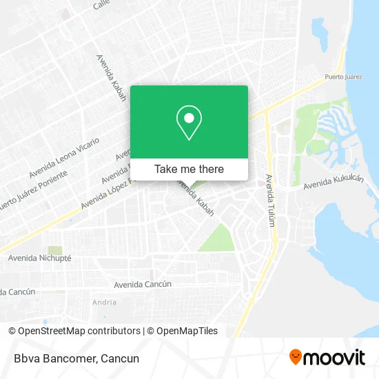 Bbva Bancomer map