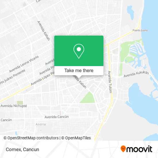 Comex map
