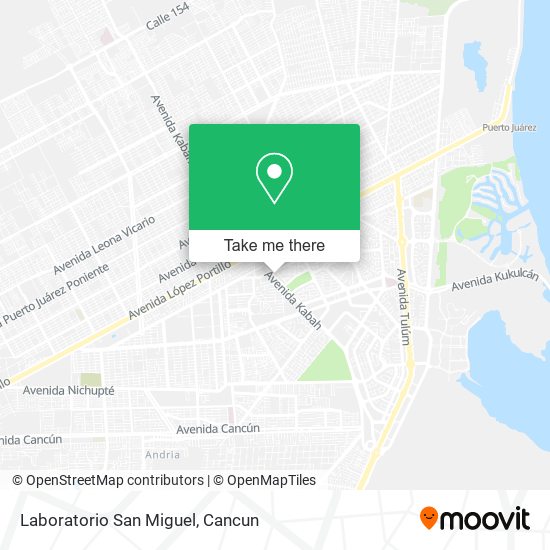 Laboratorio San Miguel map