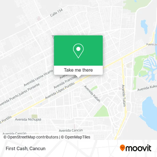First Cash map