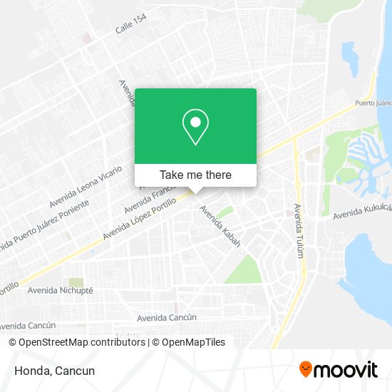 Honda map