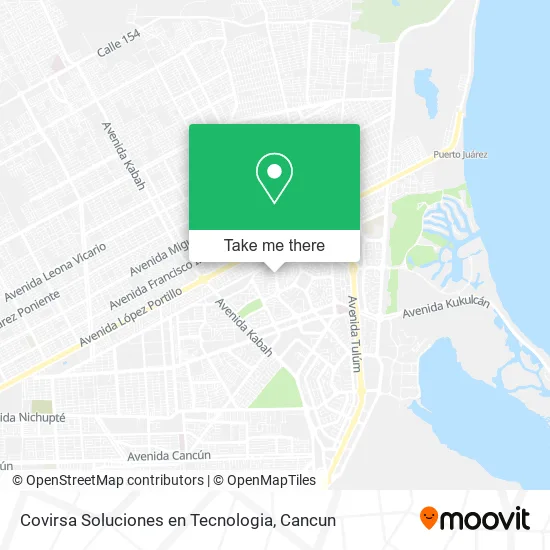 Covirsa Soluciones en Tecnologia map