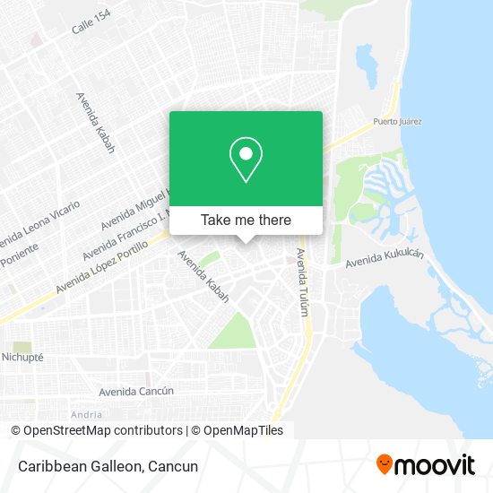 Mapa de Caribbean Galleon