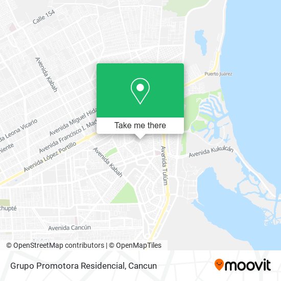 Mapa de Grupo Promotora Residencial