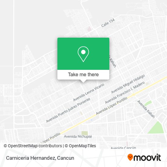 Carniceria Hernandez map