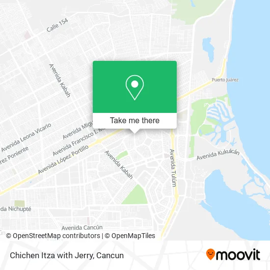 Chichen Itza with Jerry map