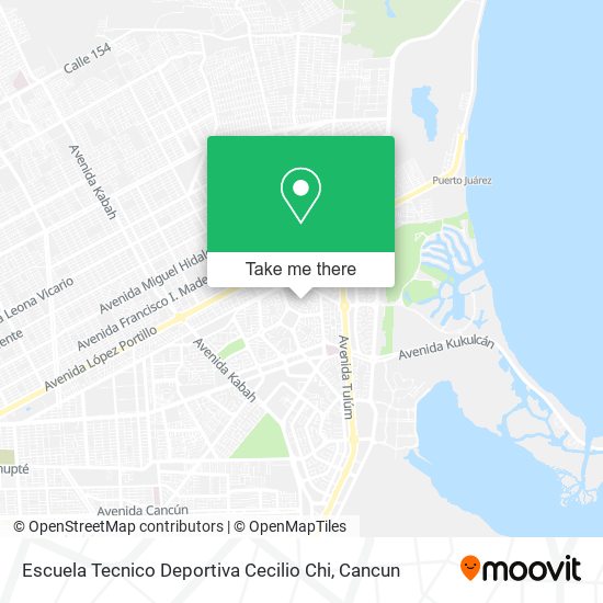 Escuela Tecnico Deportiva Cecilio Chi map