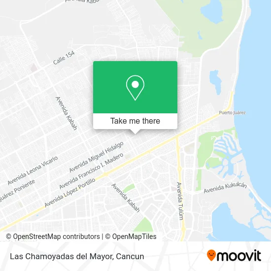 Las Chamoyadas del Mayor map