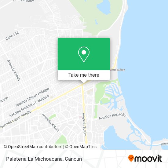 Paleteria La Michoacana map