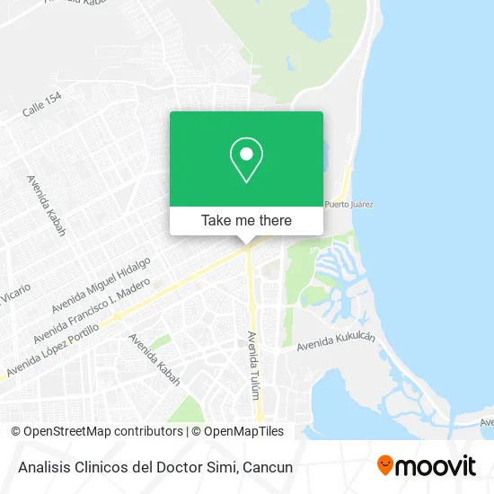 Analisis Clinicos del Doctor Simi map