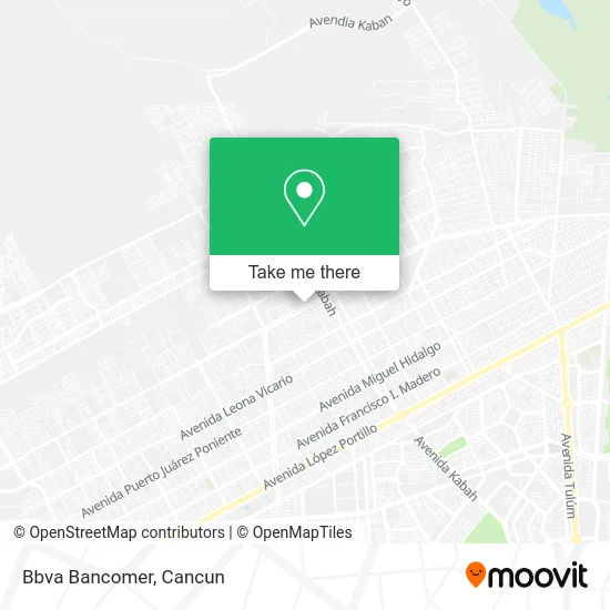 Bbva Bancomer map