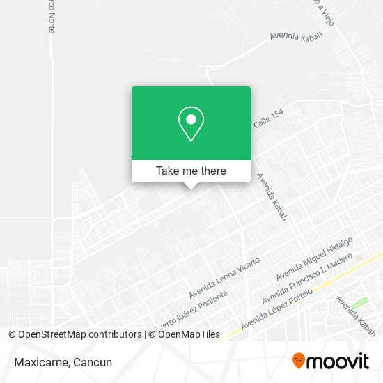 Mapa de Maxicarne