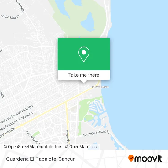 Guarderia El Papalote map
