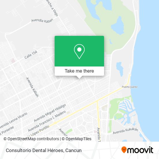 Consultorio Dental Héroes map