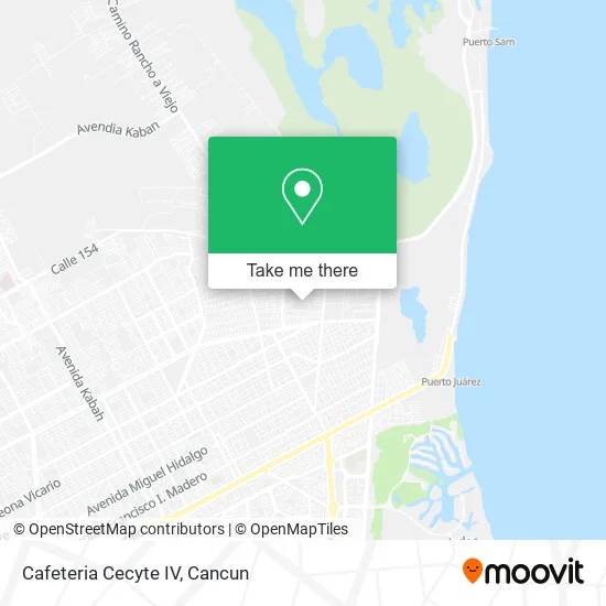 Cafeteria Cecyte IV map