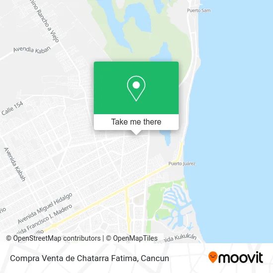 Compra Venta de Chatarra Fatima map