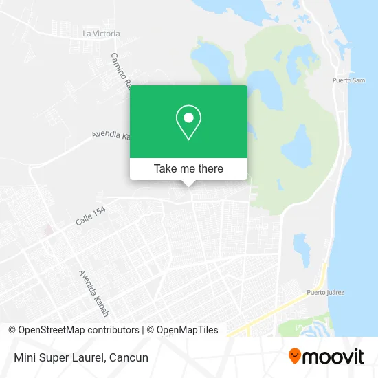 Mini Super Laurel map