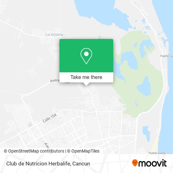 Mapa de Club de Nutricion Herbalife