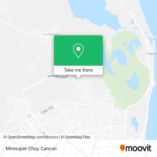 Mapa de Minisuper Chuy